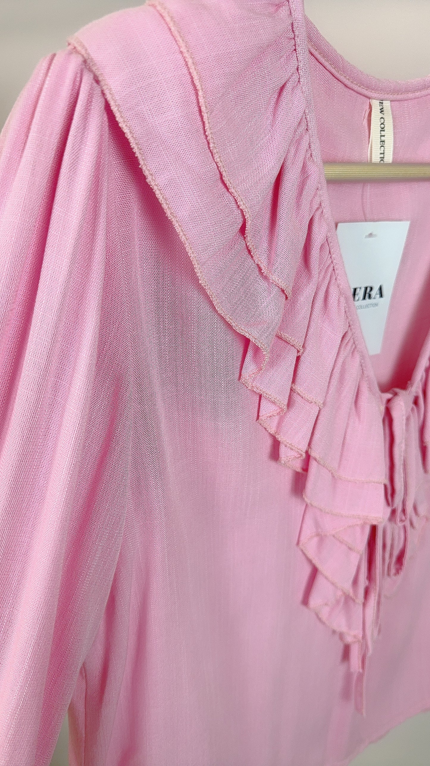 BLUSA VOLANTE LAZADAS