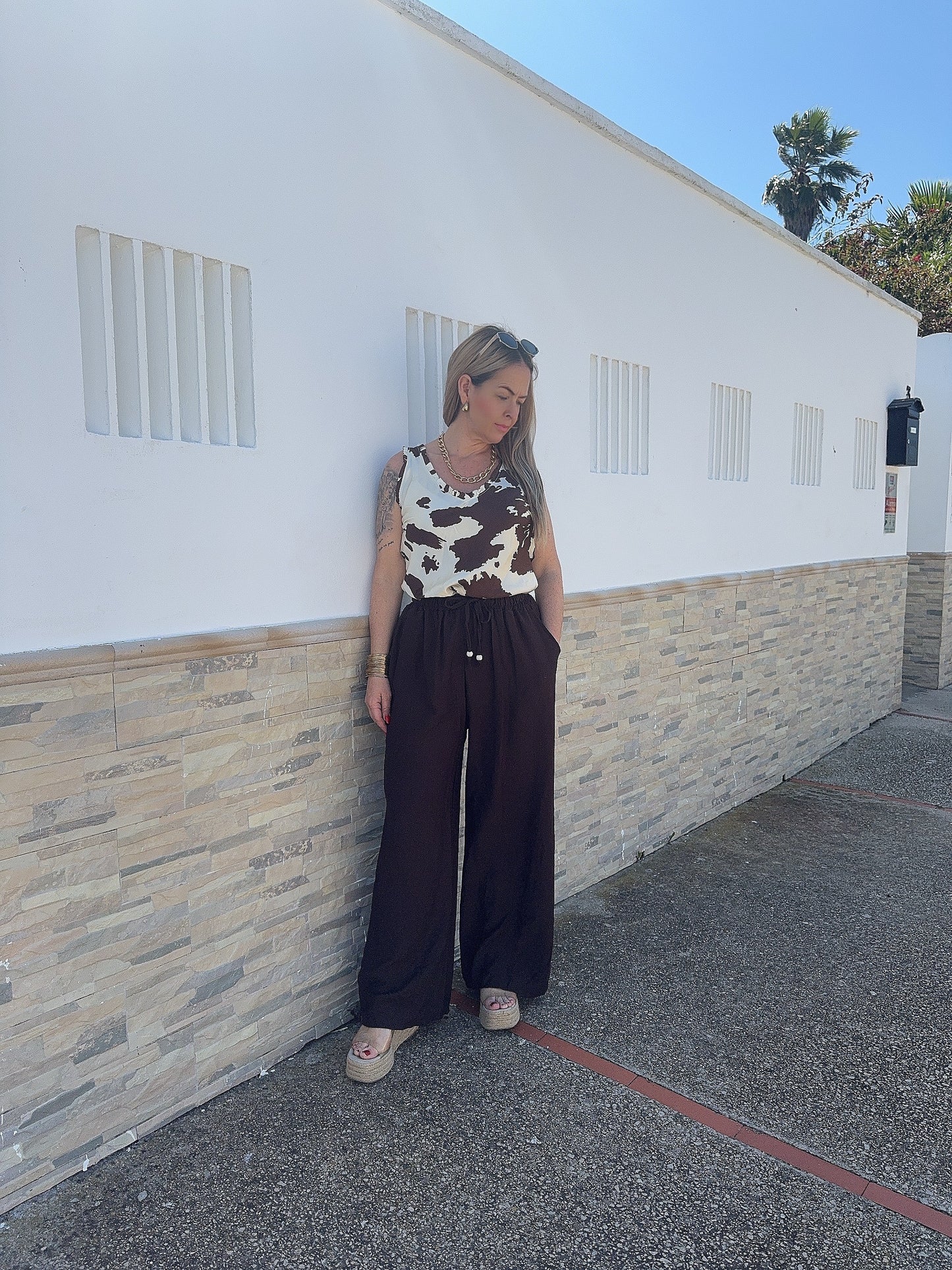 TOP ANIMAL PRINT