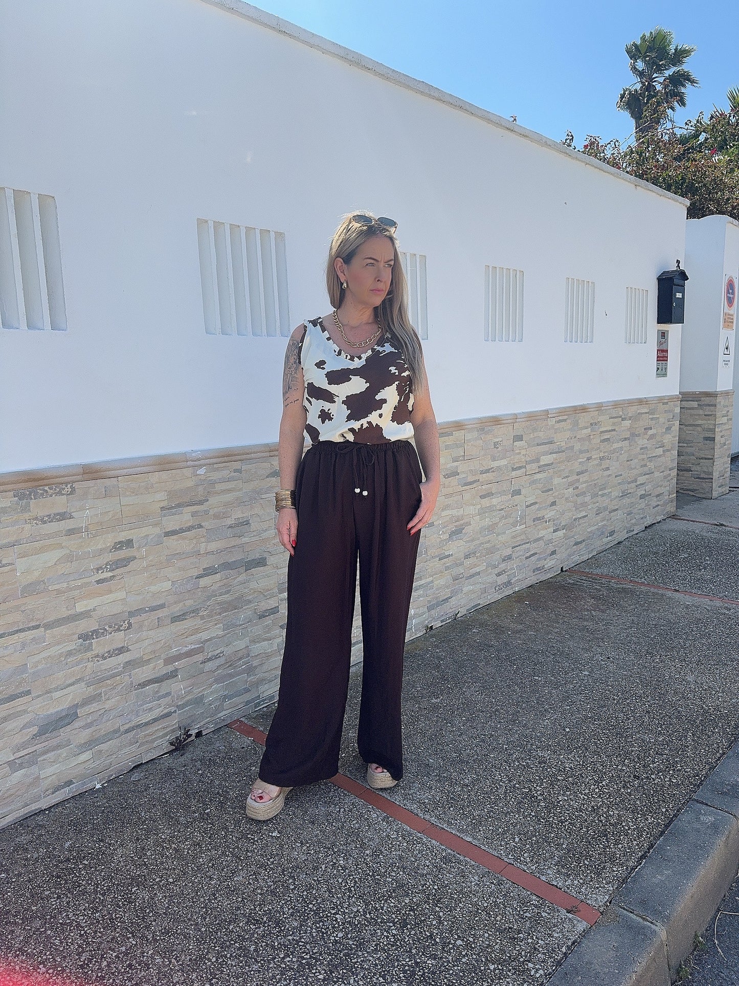 TOP ANIMAL PRINT