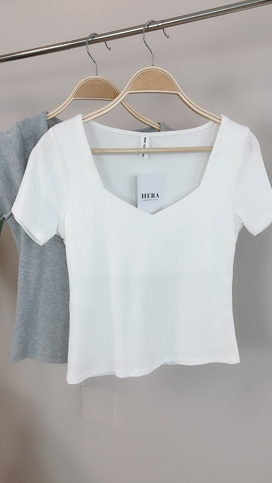 CAMISETA BASIC CUELLO PICO